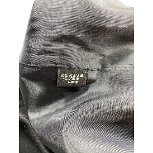 Lafayette 148 Trousers Dress Pants Black Size 10 Fully Lined Side Zip Wool - Picture 8 of 10